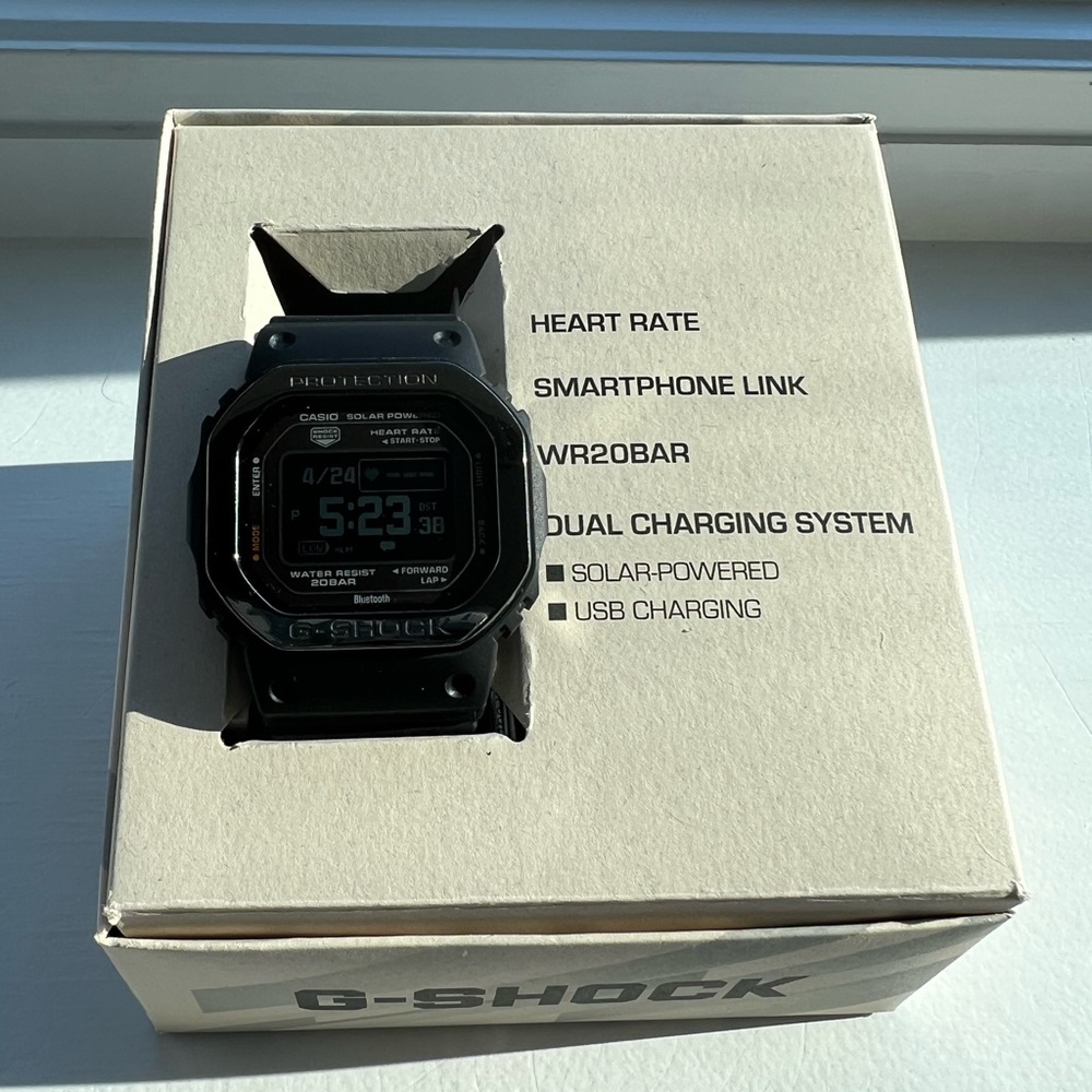 Casio g shock fitness watch